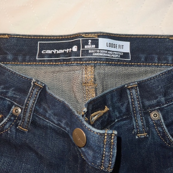 NWOT! Women’s Carhartt Flame Resistant Rugged Flex Jean - Picture 6 of 8